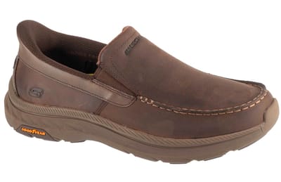 Skechers Slip-Ins: Pollard - Osgood, Mannen, Bruin, Sneakers, maat: 41