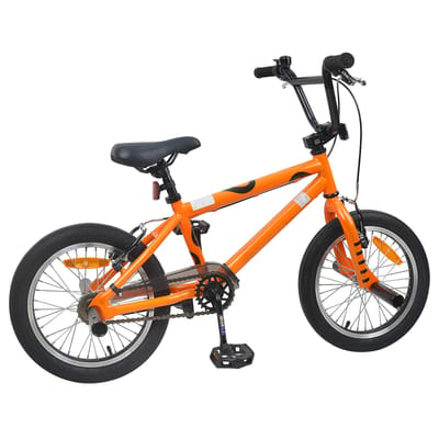 vidaXL - BMX - Fiets - 16 - Inch - voor - 5-8 - jaar - oud - Oranje
