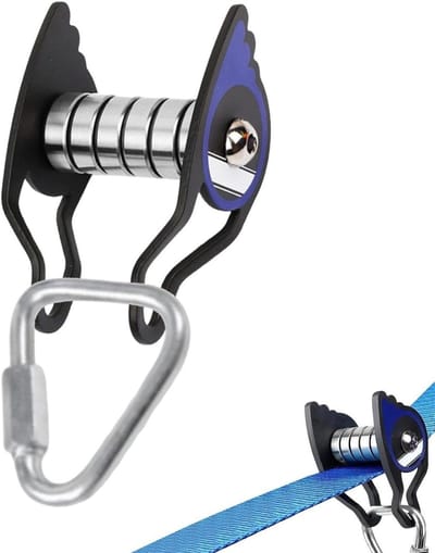 Klimkatrol - Touwrol - Buiten spelen - Robuuste constructie - 113 kg capaciteit - Zilver