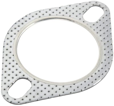 Exhaust Flensafdichting 63mm, Perforated Staal, Universele Vervangschroeven voor Turbo Voertuigen, Snelle Warmteabsorptie en Duurzame Kernsterkte