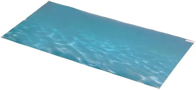 Dailygoods- Aquariumachtergrond 3D Zeepatroon - Geurloos PVC - Sticker voor Glazen Tank - 122 x 50 CM - Decoratieve Achtergrond - Onderwater Effect - Aquariumdecoratie
