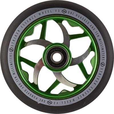 Striker Essence V3 110 Stuntstep Wiel Zwart/Groen