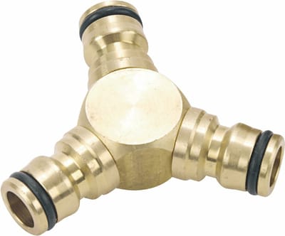 Rehau Premium 3 weg verdeler 13 mm, 1/2 inch Y Koppeling