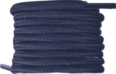 *** Donkerblauwe Veters 120cm Lang - Schoenveter - 120 cm Sneaker Veter - 4 mm dikte - van Heble® ***