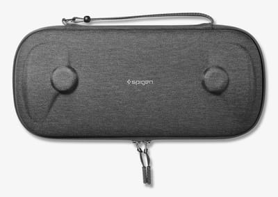 Spigen Klasden Pouch | Geschikt voor PlayStation Portal Remote Player | Beschermhoes | Met Polsriem | Grijs