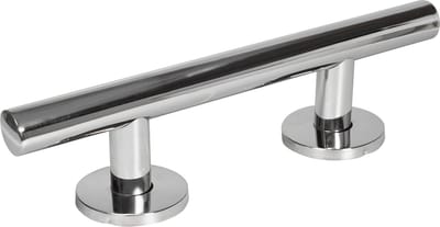 Aidapt RVS rechte handgreep - Gepolijste afwerking 35,5 cm - Zilver