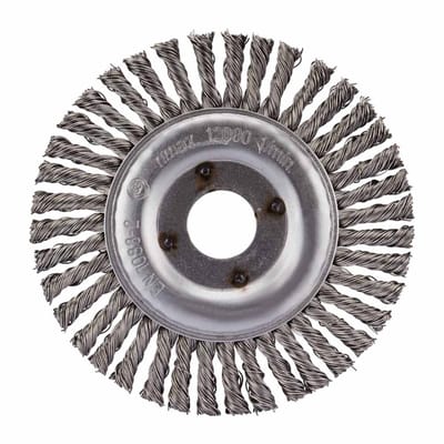 Rhodius - Staalborstel - Premium - 125 x 6,0 x 25 mm - 22,23 mm - SRBZ