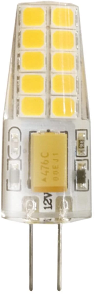 Kobi LED Lamp G4 2W - 230lm - 3000K - 12V - Voor Vitrines, Camper of Meubelarmatuur - G4 Insteeklampje