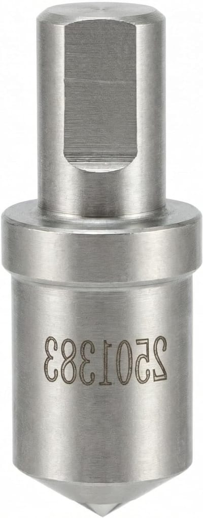 HRC 3 Hardheidstester Tip met 120° Hoek en 6.35 mm Schacht, Precisie Diamantpunt voor Handmatige en Digitale Toepassingen