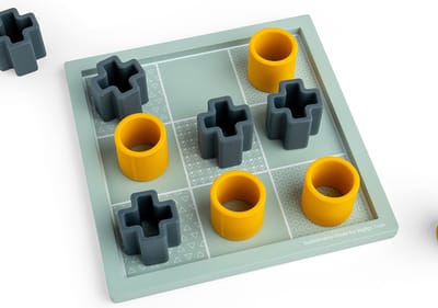 BigJigs houten tic-tac-toe spel duurzaam FSC hout klassiek.