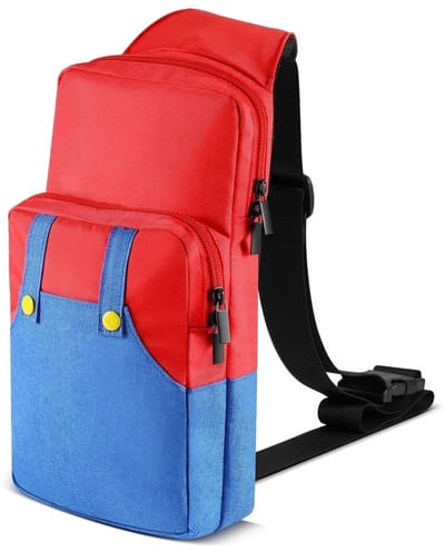 Dailygoods - Transporttas voor Switch met Schouderriem en Opbergruimte