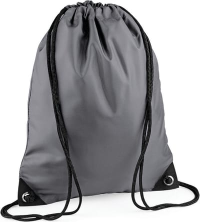 CHPN - Gymtas - Grijze tas - Festivals - Schooltas - Sporttas - 12L - Grijs - One size - Kindertas