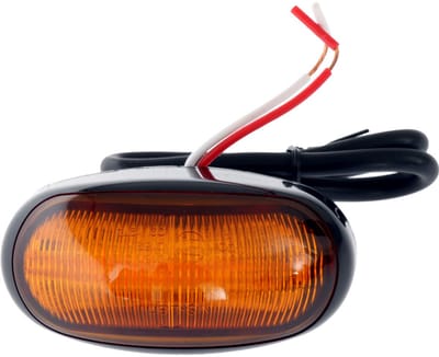led zijmarkeringslamp universeel oranje 10/30 volt - contourlamp - led zijlamp - breedtelamp