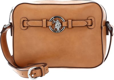 U.S. POLO ASSN. Schoudertas New Delaware Crossbody Bag Tan Bruine