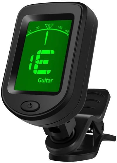 EXCITAT Tuner - Gitaar Capo - Compact - Veelzijdig - Voor Gitaar, Bas, Viool, Ukelele