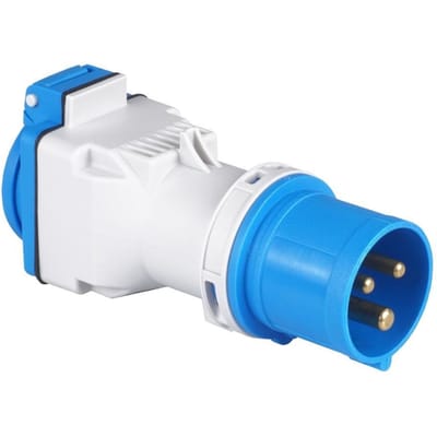 Adaptateur Camping Cee 16A Vers 230V Prise Française Adaptateur d'Angle