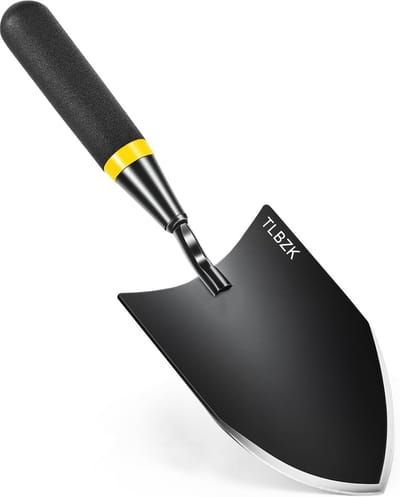 Tuinhandschep - Planten schep - Tuinieren en planten - Koolstofstaal met grip - 32 x 10 cm