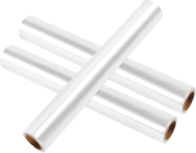 Doorzichtige cellofaanwikkelrol 80 cm x 30 m - Extra brede cadeauverpakking voor bloemen, knutselen en paasmanden - 3 stuks