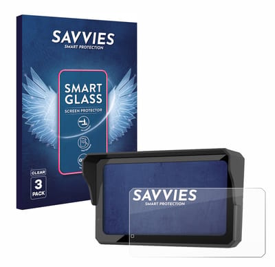 3 Stuks Savvies Screenprotector - geschikt voor Carpuride W602BS Pro - beschermfolie glas transparant