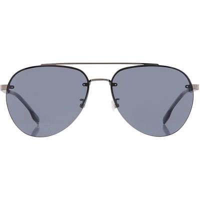 Hugo Boss Heren 1537/F/SK 06LB IR Zonnebril (Donker Ruthenium/Grijs)