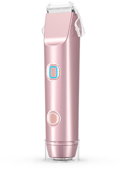 Belle's product-ontharingsapparaat-Elektrisch ontharingsapparaat met dubbele kop - 2-in-1 bikinitrimmer voor vrouwen - Geschikt voor nat en droog gebruik-Belle's product