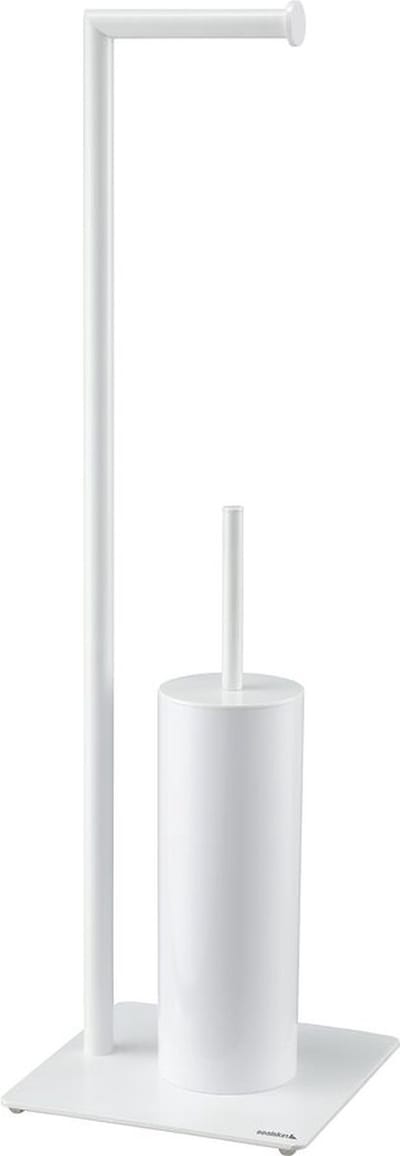 Sealskin Tube - Toiletbutler - Toiletborstel met houder siliconen - vrijstaand - Wit