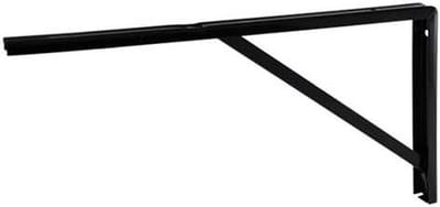 Plankhouder - Plankdrager steun - Planken Monteren - Zwaar belastbaar - 50 cm - Zwart