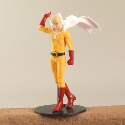 18CM Anime Figuur ONE PUNCH-MAN Figuur Kale Saitama Tatsumaki Staand Figuur Model Speelgoed Statisch Set Desktop Sieraden PVC No box