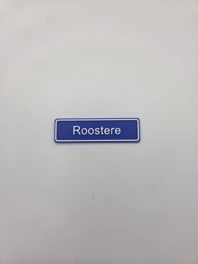 3D plaatsnaam speldje Roostere