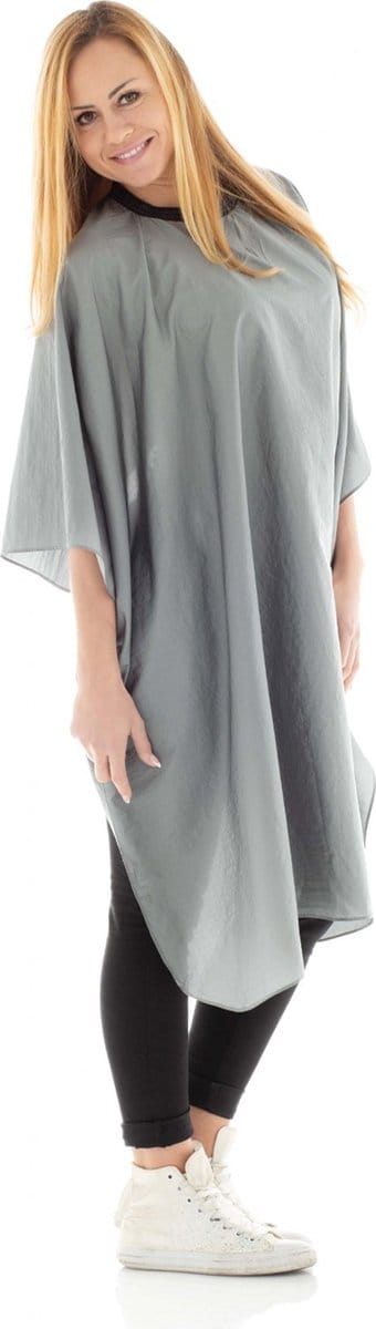 XanitaliaPro Glossy Haircutting Cape in Grey