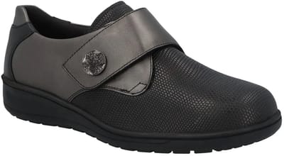 SOLIDUS - Schoenen - dames - Kate 506, 29506-30580, FLEX kalfsleer, Louvre, Perf, terra multi2 (K) maat EU: 40 2/3 en UK: 7