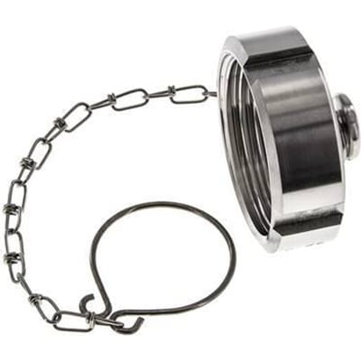 Blindwartel Rd52 X 1/6'' DN 25 RVS 1.4301 NBR DIN 11851 FDA 21 met Ketting