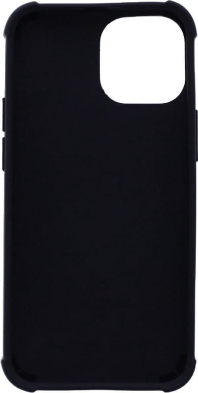 LuxeBass Hoesje geschikt voor Apple iPhone 13 Mini - Anti Shock - Zwart