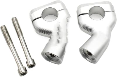 Stuurverhoger Motor - Stuurklem Adapter - Comfortabeler Rijden - Verstelbare Righthouding - Voor T100 T120 - Zilver