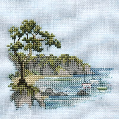 Bothy Threads borduurpakket headland MIN1 telpatroon
