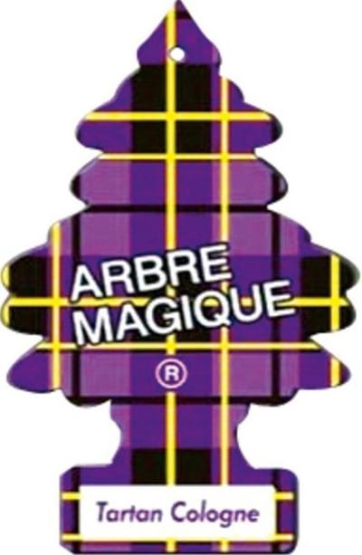 Arbre Magique Luchtverfrisser Tartan Cologne Paars