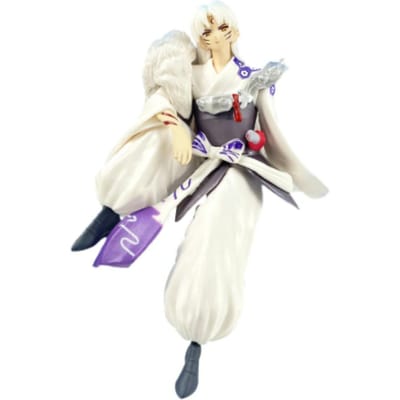 14cm InuYasha Anime Figuur Kingdom Miyagako Sesshomaru Actiefiguur 1514# Sesshoumaru/1300# Inuyasha Figuur Model Pop Mooi Speelgoed white