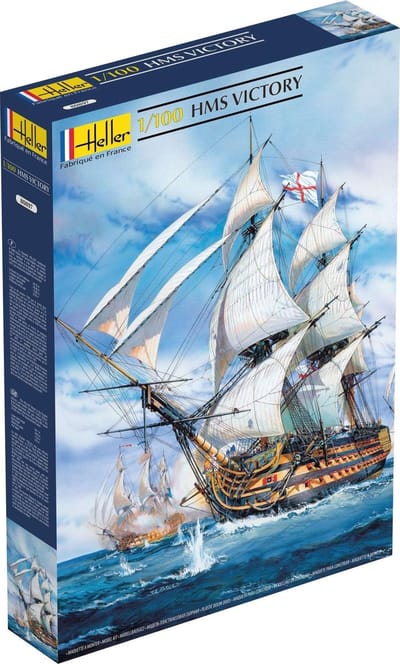 Heller Modelbouwpakket Schepen - 80897 HMS Victory Ship Plastic - 1:100 - Modelbouw