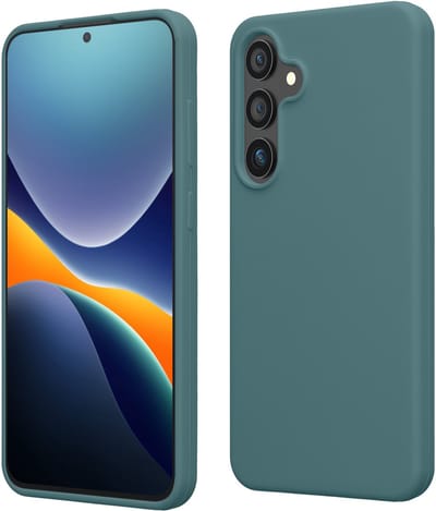 kwmobile telefoonhoesje geschikt voor Samsung Galaxy S24 - Hoesje met siliconen coating - Smartphone case in Arctische nacht
