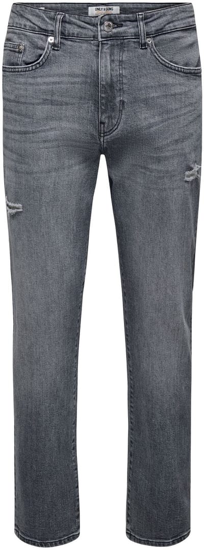 ONLY&SONS - ONSWEFT REGULAR 4384 EY BOX JEANS - Heren - Jeans