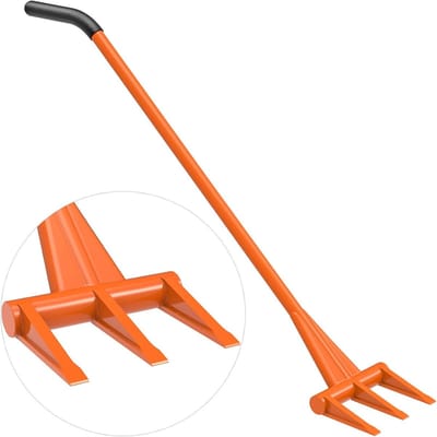 56'' Demontage Bar met 3 Tanden, Robuuste Stalen Wrecking Bar voor Sloopwerk, Efficiënt voor Renovatie en Bouwprojecten