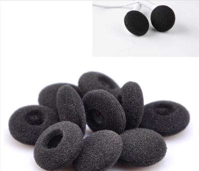 *** 10 Stuk Zachte Foam Oordop- Hoofdtelefoon- en Oorkussens van Spons - van Heble® ***