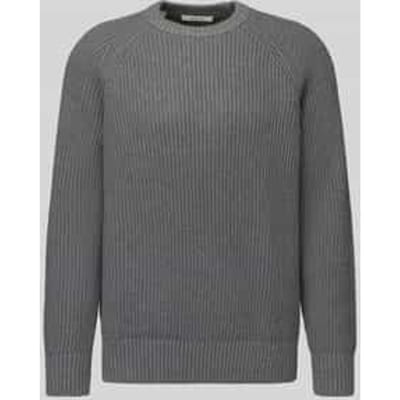 Regular fit pullover van puur katoen model 'BRAUN'