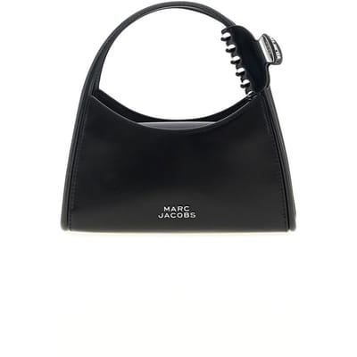 Marc Jacobs The Glam Claw Clip - Schoudertas - Leer - Magneetsluiting - Geborduurd of aangebracht logo op de voorkant