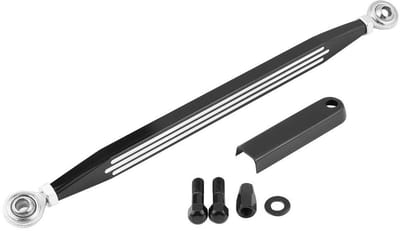 Duokon Shift-Link, versnellingstangen voor motorfiets, CNC-schakelstangen, stuurstang, shifter link (zwart), zwart, default, Modieus