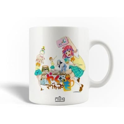 Mug en Céramique Yakunara Mug Cup mo Let's Make a Mug Too Manga Dessin Animé