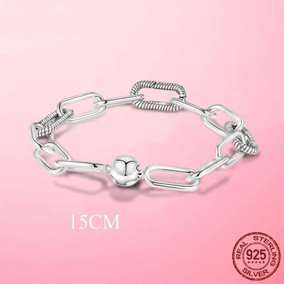 Nieuwe Armband 925 Sterling Zilver Originele Me Armband Vrouwen Pasvorm Merk Me Bedel Kralen Mode Diy Sieraden Voor Vrouwen Cadeau white