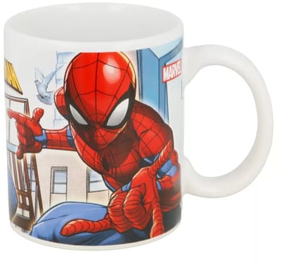 Spiderman beker, Spiderman mok, Spiderman, Mok, Beker, Spiderman Streets porseleinen mok 325 ml (11 oz) in geschenkverpakking