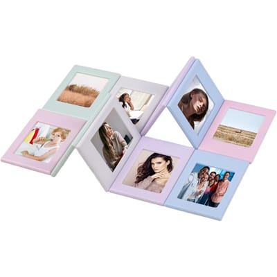 10 stks 3.8x2.5in Magnetische Fotolijsten Mini Fotolijsten Set voor Koelkast Locker Kantoor veelkleurig