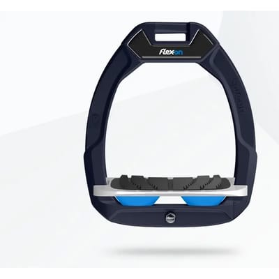 Veiligheidsspanners voor de paardensport Hellend Grip Blauw/Grijs/Blauw Flex-On Safe-On